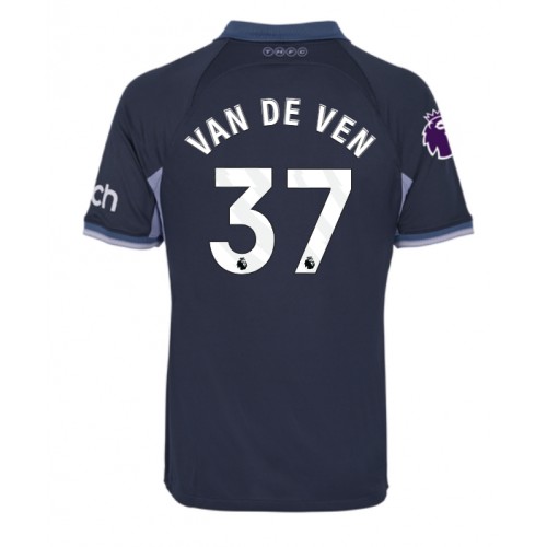 Pánský Fotbalový dres Tottenham Hotspur Micky van de Ven #37 2023-24 Venkovní Krátký Rukáv